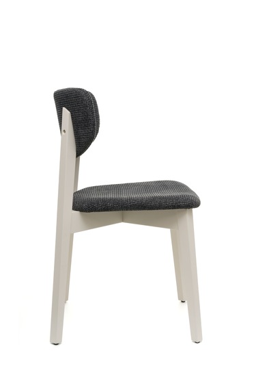 Leto Beyaz Ahşap 6'lı Mutfak Salon Yemek Odası Sandalyesi