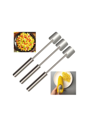 Homyl Manuel Mısır Soyucu Mutfak Aletleri Restoranlar Barbekü Ahşap Saplı