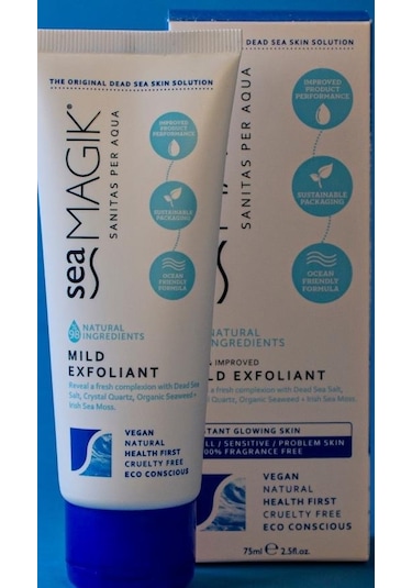Deadsea Spa Magik Mild Exfoliant & Peeling Yüz Temizleme Kremi 75 ML