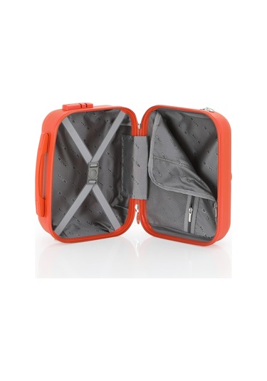 Mçs Polipropilen 2li Valiz Seti Büyük & Makyaj V376 S23sy1000047-set 00314 Portakal