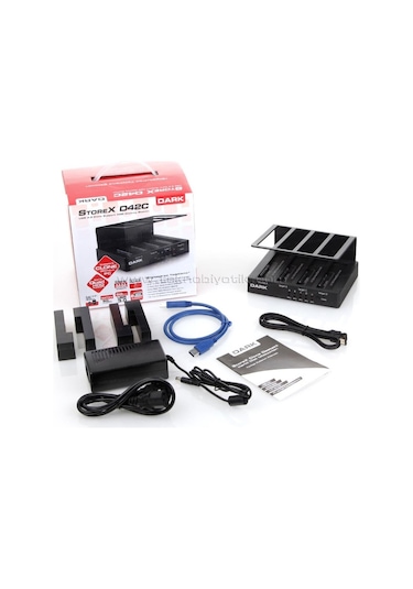 Dark Storex D42C Dörtlü 3.5"/2.5" Offline Klonlama Özellikli' Sat