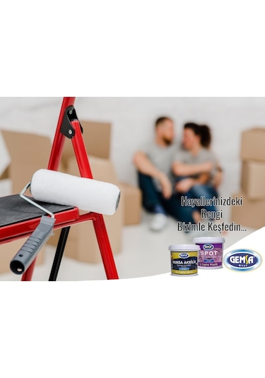 Gemsa Fiore-Gren Textürlü Su Bazlı Dış Cephe Kaplaması 20 Kg
