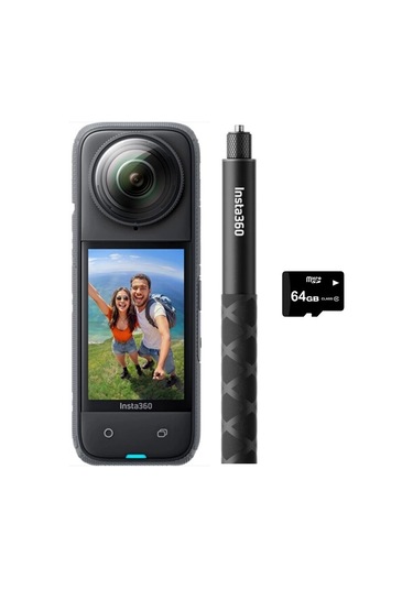 Insta360 X4 Aksiyon Kamera - Selfie Stick 114 Cm