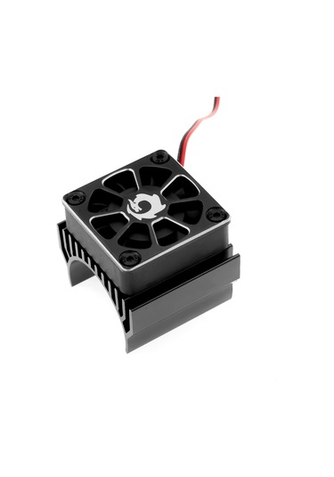 Dianziye Traxxas Trx-4/trx-6 G63 1/10 Arazi Aracı İçin Bjm347 Motor Soğutucu Fanı - Siyah 4.8-11.1v