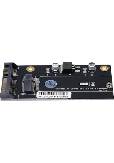 Pazly Lenovo Thinkpad X1 Carbon İçin 20+6 Pin Ssd'den Sata 2.5 Dönüştürücü Kart