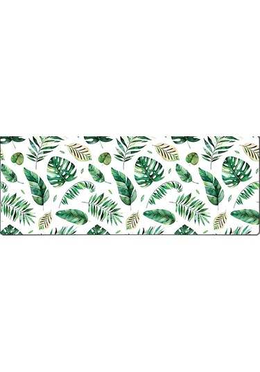 900x400x3mm Ofis Öğrenme Kauçuk Mouse Pad Masa Mat 13 Tropikal Yağmur Ormanı