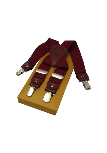 Kemer Dünyası 4 Klipsli Erkek Lüx Pantolon Askısı ( 4 Klipsli )