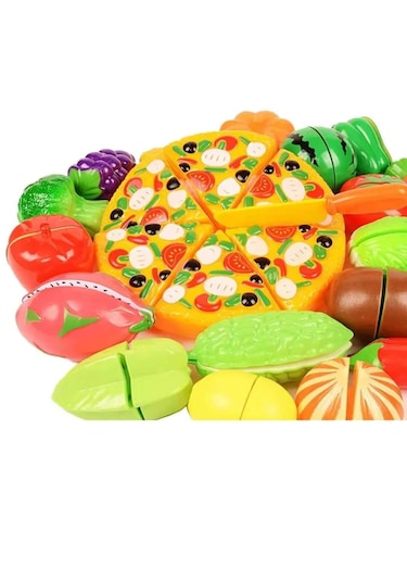 Tepsi Pizza Kesilen Meyve Sebze Dondurma Bisküvi Pasta Kesme Taht