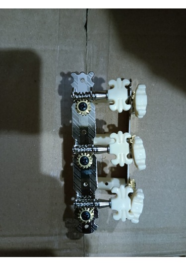 Mitello Gmh911N 3+3 Klasik Gitar Burgu Set + Vida