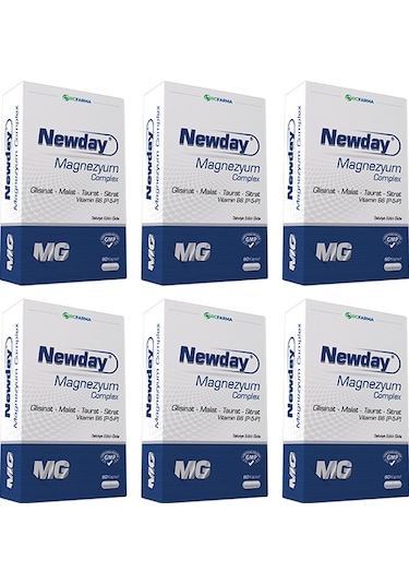 Newday Magnezyum Complex 6X