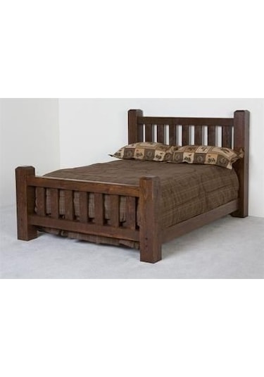 Masifart_Mobilya Masifart Suber Ahşap Karyola Klasik Çift Kişilik Ahşap Yatak Başl