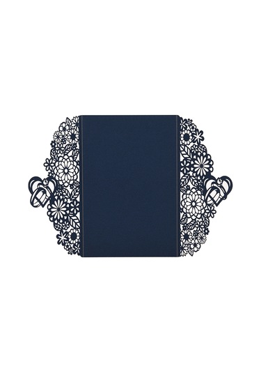 Mufunye "10 Adet İnci Kağıdından Lüks Davetiye Kartları - Düğün, Doğum Günü, Yıldönümü İçin" Standart