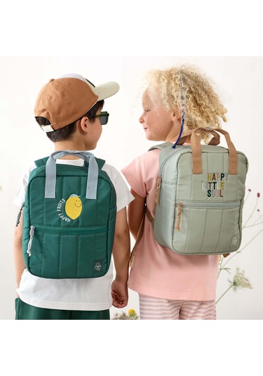 Lassig Little Gang Mini Sırt Çantası Dark Green Yeşil