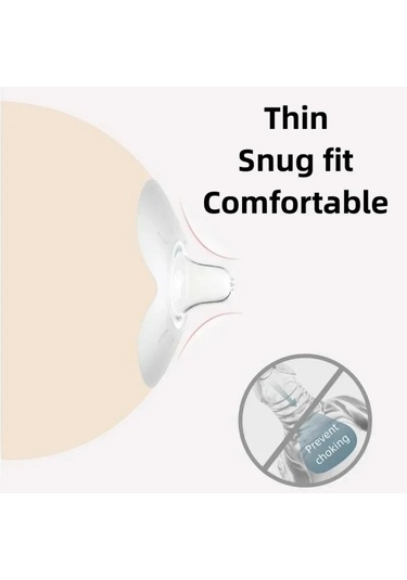 2 Adet Silikon Emzirme Meme Koruyucuları Besleme Anne Meme Çok Renkli