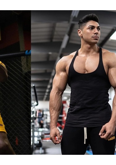 Snapbuy 2024 Yaz Spor Erkek Yelek Rahat Egzersiz Basketbol Pamuklu Moda Giyimkoyu Gri Koyu Gri