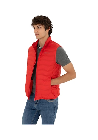 U.S. Polo Assn. Erkek Yelek 1823144 Kırmızı
