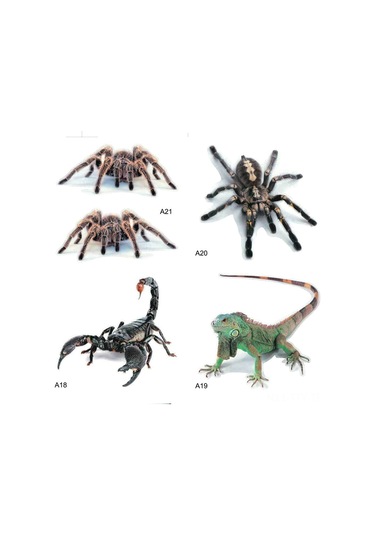 Dianziye A18 Scorpion Simülasyon Araba Sticker - Dayanıklı Materyal İle Yapılmış, Gerçekçi Tasarım, Kolay Kullanıma Uygun Araba Dekorasyon Sticker