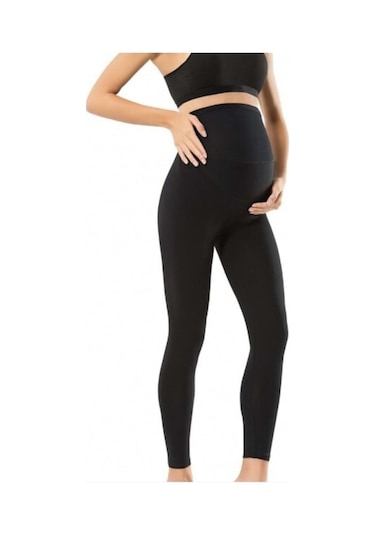 Tayt'S City Kadın Licralı Hamile Taytsiyah 3Xl Siyah
