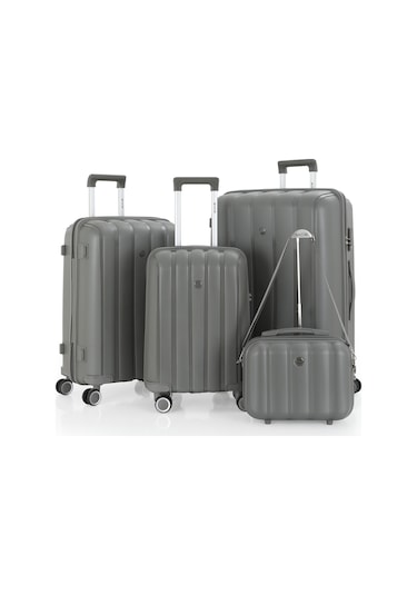 Mçs Polipropilen 4lü Valiz Seti V305 S21yy1000080-set 00006 Gri