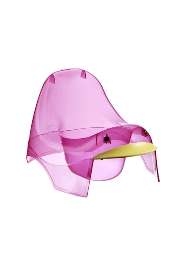 Şeffaf Ördek Lazımlık Pembe