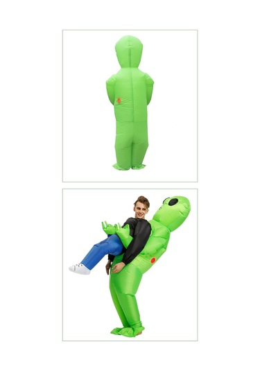 Lıcorıce Parti Etkinliği Açık Komik Astronot Şişme Giyim 8-13