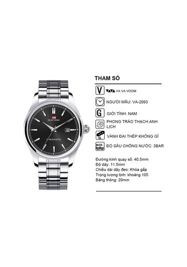 Skycity Kuvars Kol Saati 2093p-hh: İthal Hareket, Derin Su Geçirmezliği, Delikli Kadran, Parlak Cam, Parlak Işıkta Okunabilir Altın