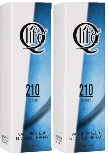Q Life No:210 Erkek Parfüm EDC 50 ML x 2