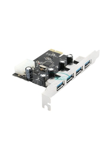 USB 3 0 PCI Express PCI E 4 Port Kart Çoklayıcı PCIe