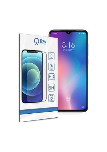 Xiaomi Mi 9 ile Uyumlu Tam Kaplayan Temperli Ekran Koruyucu Cam
