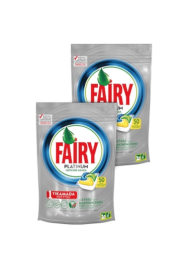 Fairy Faıry Platınum Bulaşık Makinesi Kapsülü 100 Yıkama