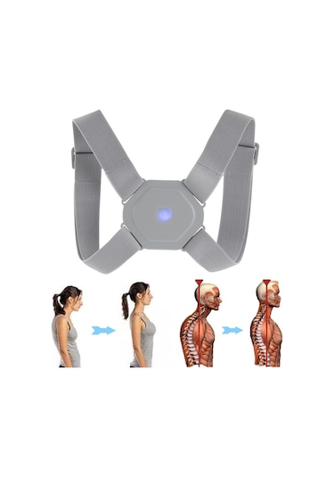 Sensörlü Titreşimli Dik Duruş Korsesi