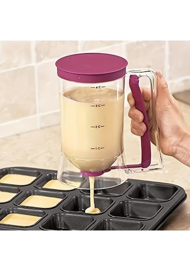 Novahub Hamur Ayırıcı & Dağıtıcı - Elde Uygulama, Karışıklık Yok, Cupcake Ve Kek İçin Diğer