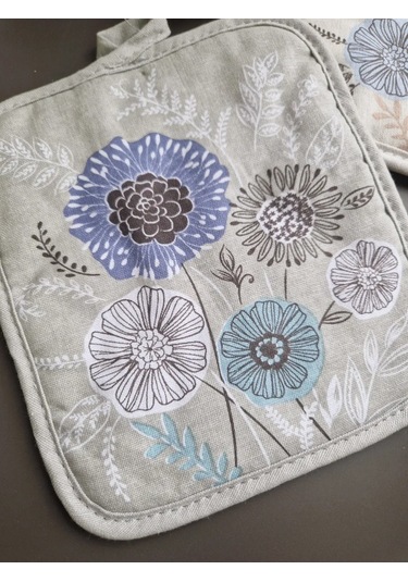 Cherir 2 Adet 19x16 Cm Tutucak Seti 351329012 Keten