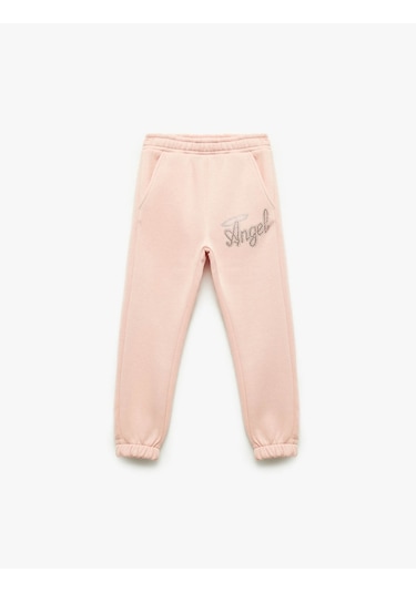 Koton Şardonlu Taş Detaylı Baskılı Jogger Pembe Kız Çocuk Eşofman Altı 6wkg40042ak Pembe Koton Şardonlu Taş Detaylı Baskılı Jogger Pembe Kız Çocuk Eşofman Altı 6wkg40042ak Pembe
