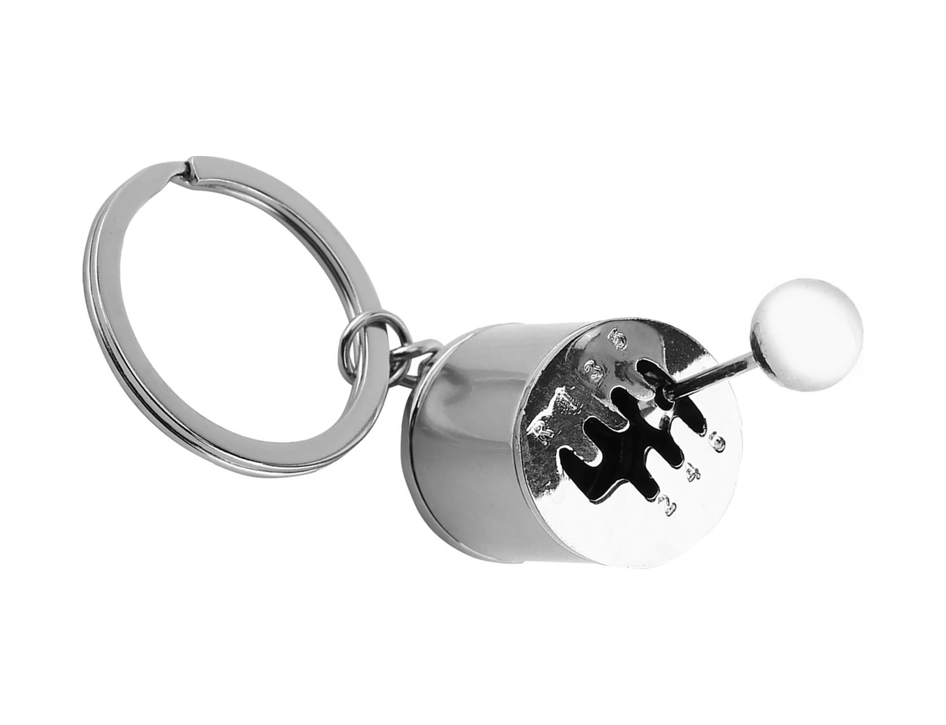 Wezone Metal Vites Değiştirici Anahtar Zinciri - 6 Vites Ve Geri Vites, Kucuk Ve Hafif, Araba Severlere Özel Hediyelik Alet