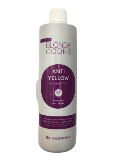 The Codes Bonde Yellow Gri Saçlar İçin Mor Şampuan  380 ML