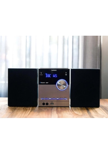 Lenco Mc-150 Stereo, Dab+ Fm, Cd, Bluetooth Ve Usb Oynatıcı Özellikli - Siyah