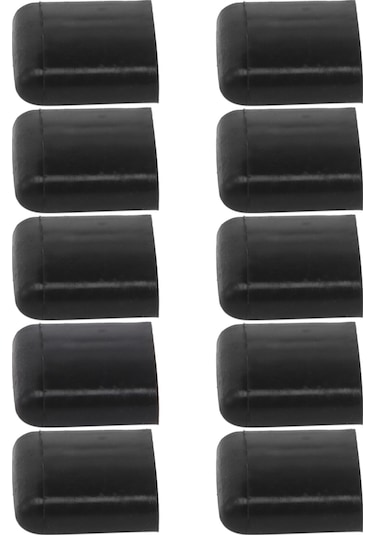 Hava Fritöz Kauçuk Tamponları Hava Fritöz Izgara Tavası İçin Güç Kapaklarına Uygun Siyah