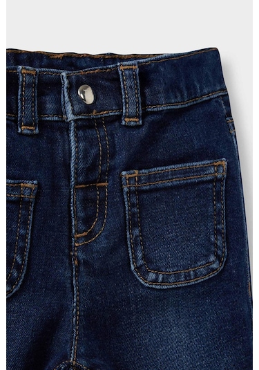 Defacto Kız Bebek Flare Fit Jean Pantolon F3693a525aube364 Mavi