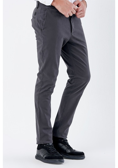 Koyu Antrasit Armürlü %100 Pamuk Yan Cepli Slim Fit Dar Kesim Casual Pantolon 1003235117-koyu Antrasit Koyu Antrasit Koyu Antrasit Armürlü %100 Pamuk Yan Cepli Slim Fit Dar Kesim Casual Pantolon 1003235117-koyu Antrasit Koyu Antrasit