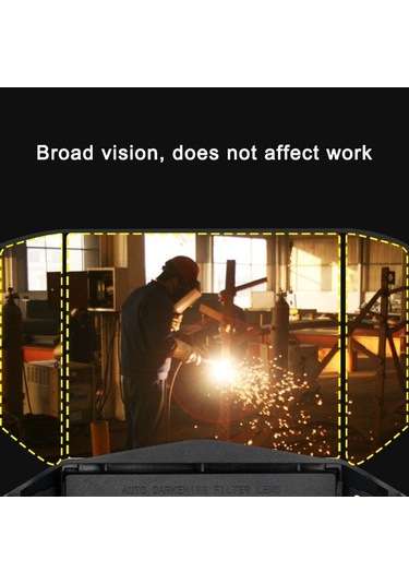 Jokmae Otomatik Değişken Koyulukta Kaynak Camı Parlaklık Kalkanı