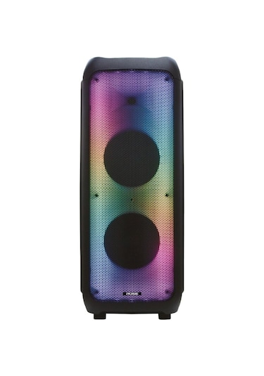 Rose Hp-2400 Partybox Kablosuz Çift El Mikrofonlu Sarjlı Bluetooth Dual 10 Hoparlör