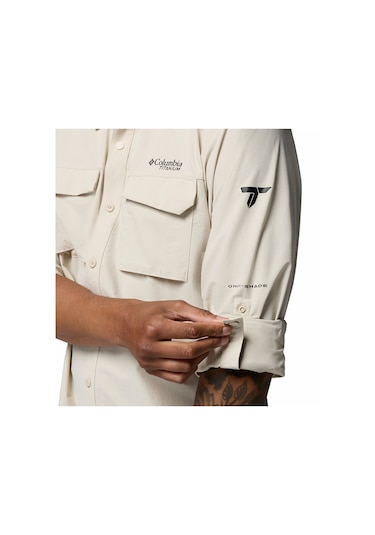 Columbia Ao5721 Silver Ridge Elite Ls Woven Erkek Gömlek-32732 Bej