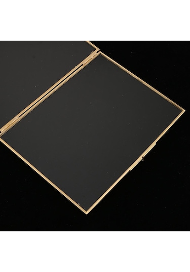 Pirinç Cam Metal Resim Fotoğraf Kurutulmuş Koruyucu A 18x13cm