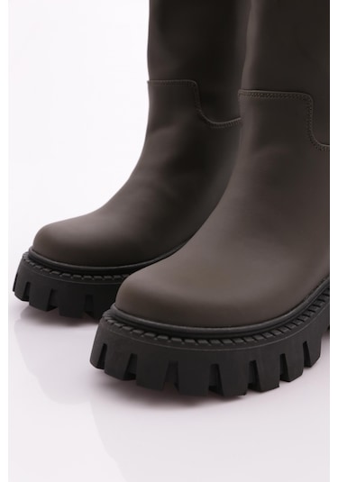 Dgn 1088-2027 Kadin Kalin Taban Bot 1088-2027-R1938 Yeşil