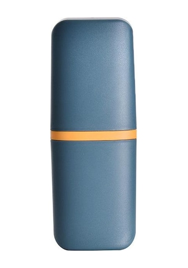 Yeşil Moda Diş Fırçası Ve Diş Macunu Seyahat Çantası Taşınabilir Diş Fırçası Saklama Kutusu Seyahat Aile Kamp Okulu 2pcs Yeşil