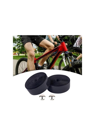Homyl Bisiklet Gidon Bandı Açık Hava Aksesuarları Için Siyah Siyah