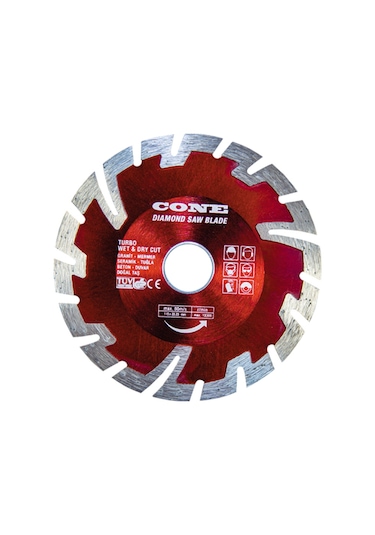 Cone Süper Turbo Elmas Daire Testereler 115mm