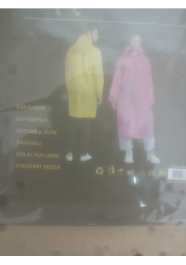 Siyah Yağmurluk Siyah