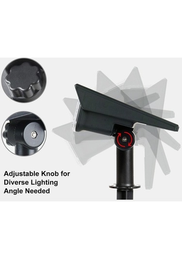 Pazly 20 Led Güneş Enerjili Duvar Ve Çim Işığı Beyaz Enerji Tasarruflu Beyaz